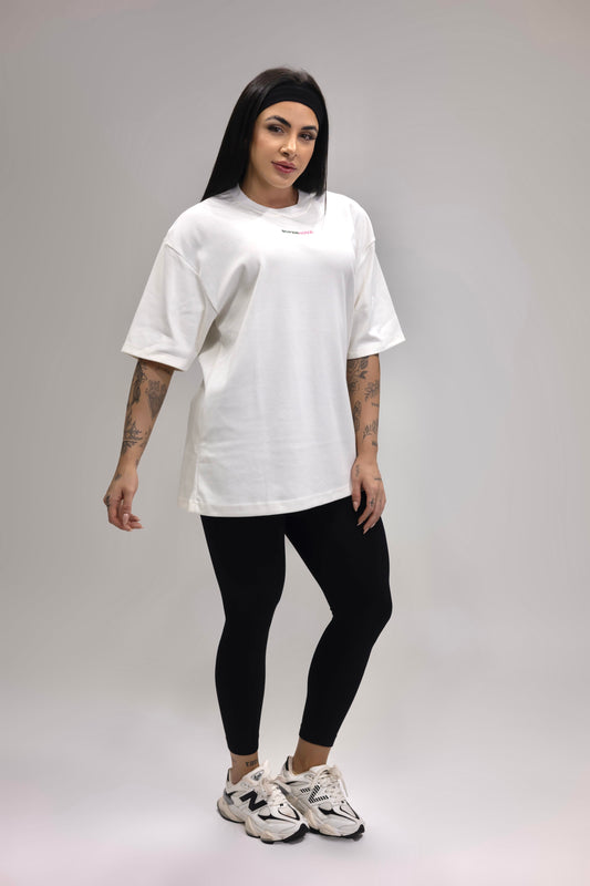 CAMISETA OVERSIZED SUPERNOVA OFF WHITE